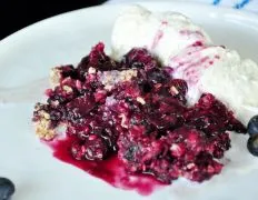 Best Blueberry Crisp