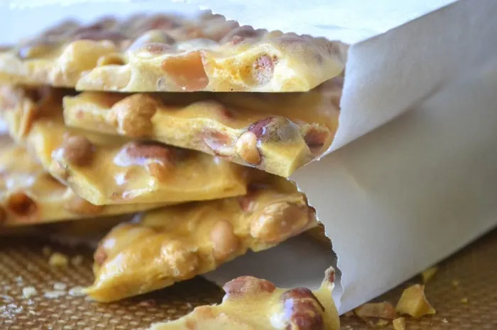 Best Ever Microwave Peanut Brittle