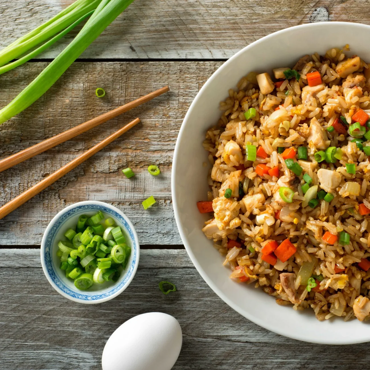 Better Than Takeout Chicken Fried Rice From