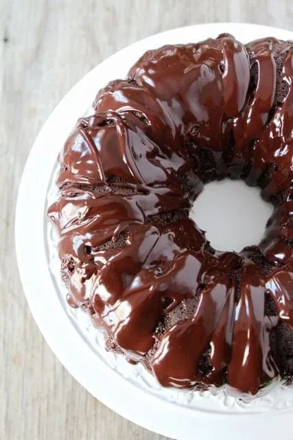 Bittersweet Chocolate Pound Cake With