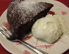 Bittersweet Flourless Chocolate Cake