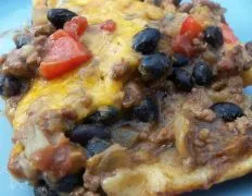 Black Bean And Beef Casserole