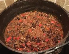 Black Bean And Chocolate Chili