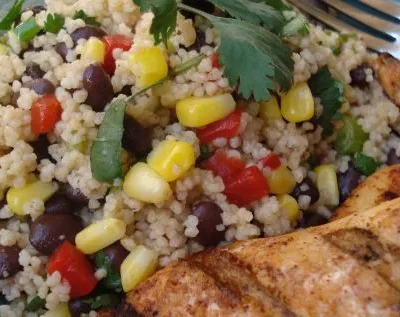 Black Bean And Couscous Salad