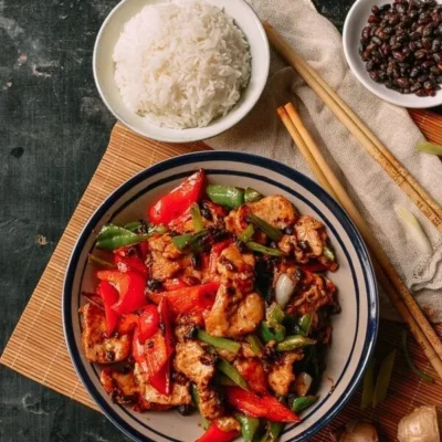 Black Bean Sauce Chicken With Vegetables
