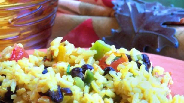 Black Bean & Yellow Rice Salad