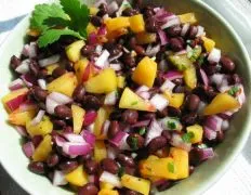 Black Beans And Peaches