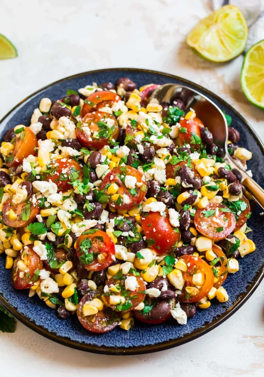 Black Beans And Tomatoes In Balsamic