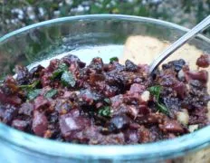Black Olive And Fig Tapenade