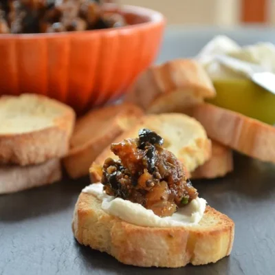 Black Olive And Fig Tapenade