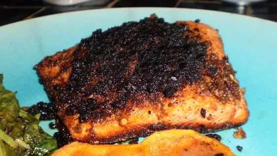 Blackened Indian Salmon