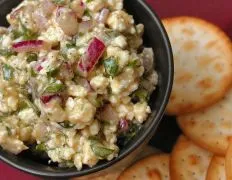 Blue Cheese Columbine Dip