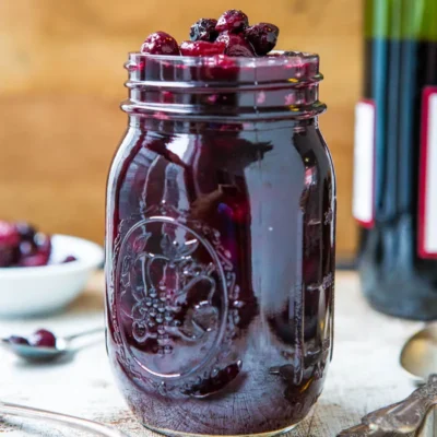 Blue Cranberry Sauce