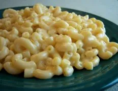 Blue Macaroni And Cheese