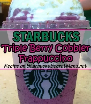 Blueberries And Cream Frappuccino