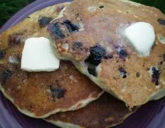 Blueberry And Banana Pancakes