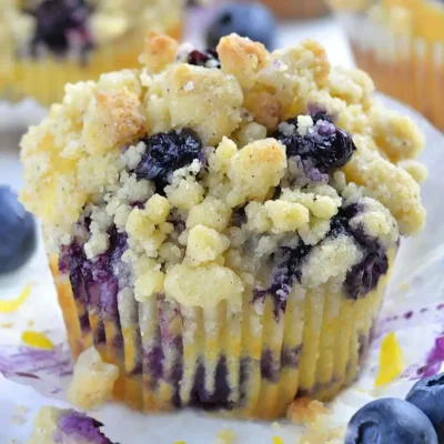 Blueberry And Lemon Muffins