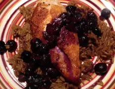 Blueberry Chicken Breast