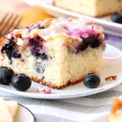Blueberry Coffee Cake With Brown Sugar