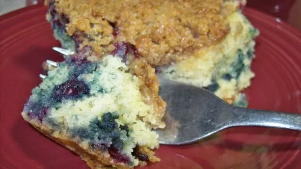 Blueberry Crumb Buckle