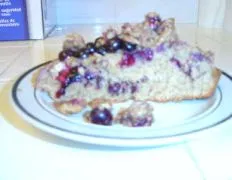 Blueberry Crunch Coffee Cake