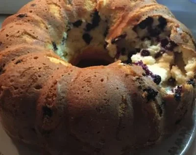 Blueberry- Orange Bundt Cake