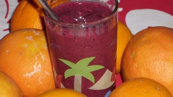 Blueberry & Orange Smoothie