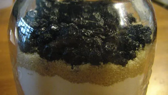 Blueberry Pancake Mix In A Gift Jar