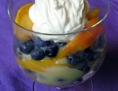 Blueberry Peach Parfaits