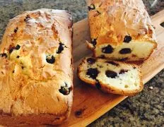 Blueberry Pudding Loaf