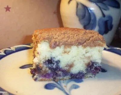 Blueberry Streusel Coffee Cake