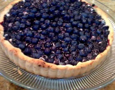 Blueberry Tart - Couldnt Be Easier