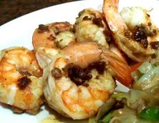 Boiled Shrimp With Spicy Butter Sauce