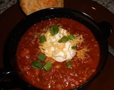 Boilermaker Tailgate Chili