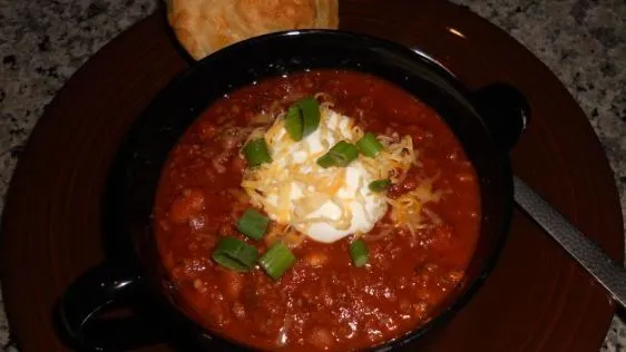 Boilermaker Tailgate Chili