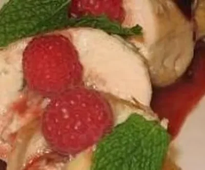 Boursin Stuffed Chicken Breasts With Raspberry