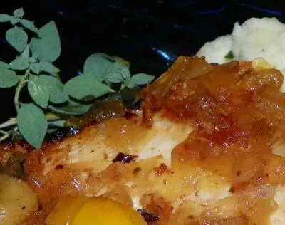 Braised Chicken With Lemon And Honey