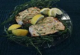 Braised Halibut With Tarragon And Chives