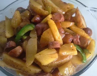 Bratwurst- Potato Skillet Dinner