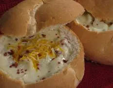 Bread Bowl Potato Soup