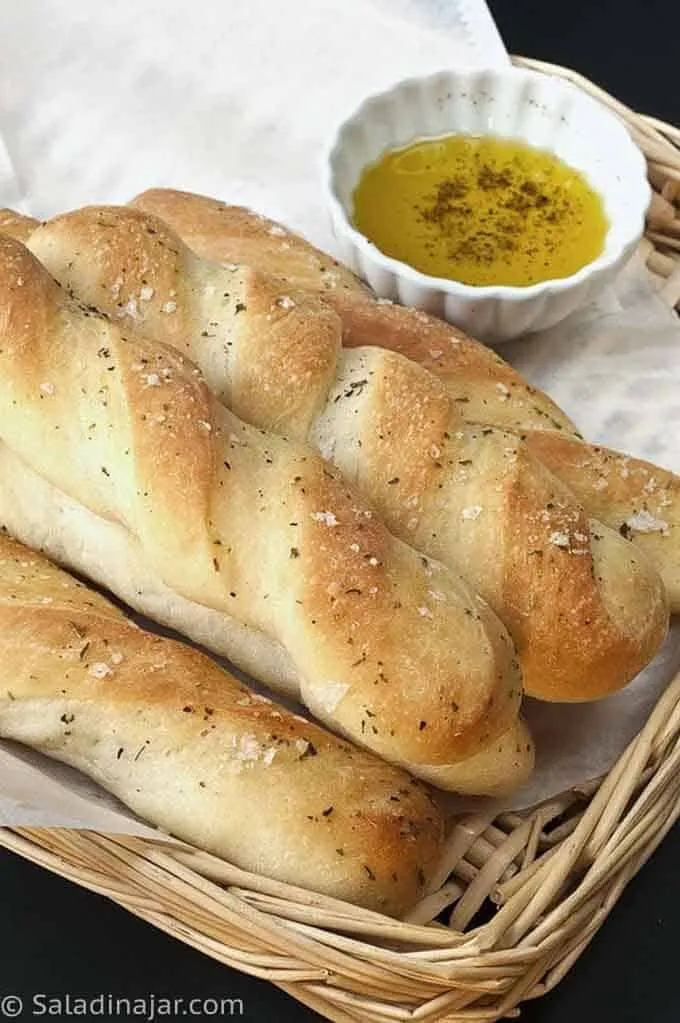 Bread Machine Garlic Bread