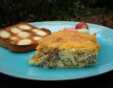 Breakfast Casserole Seasoned With