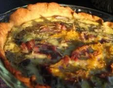 Breakfast Ham &Amp; Cheese Quiche