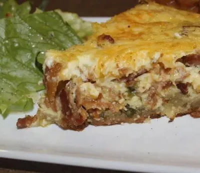 Breakfast Quiche With Bacon