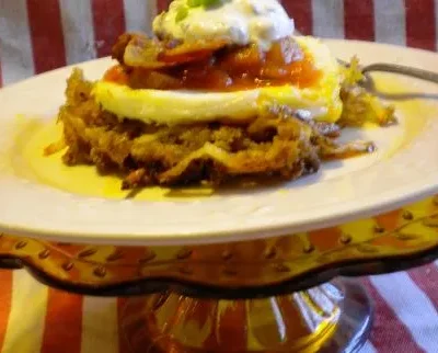 Breakfast Tex Mex Haystacks