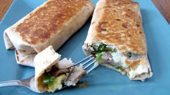Breakfast Wrap/Chimichanga Made Your Way