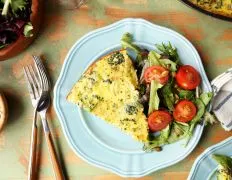 Broccoli And Cheese Pie / Quiche