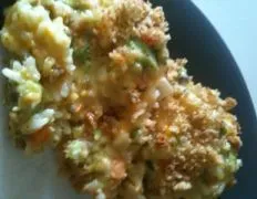 Broccoli Cheese Rice Casserole
