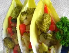 Broccoli Endive Boats