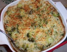 Broccoli &Amp; Rice Gratin